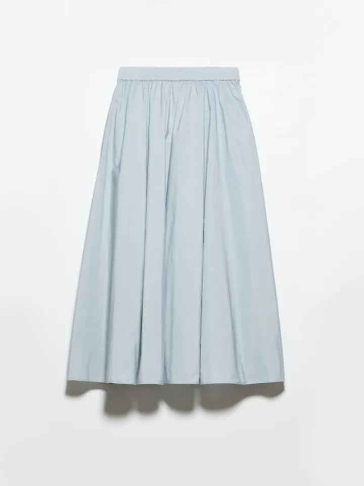 Taffeta corolla skirt - sky-blue