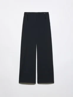 Technical-jersey trousers - black