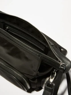 Technical multipocket bag - black