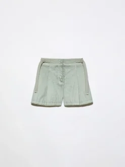 Technical nylon shorts - jade