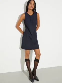 Tube dress - navy