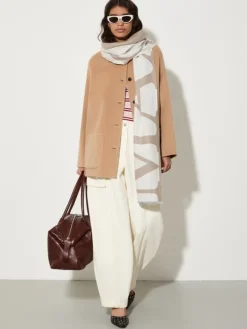 Wool shirt jacket - camel
