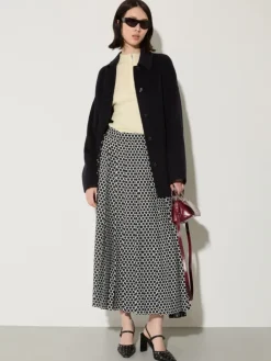 Wool shirt jacket - navy